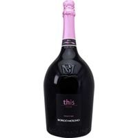 Borgo Molino Vigne Vini This Rose Extra Dry Vino Spumante, Marca Trevigiana IGT