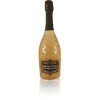 Pizzolato Spumante Moscato Dolce Veneto Italien Glitzerflasche