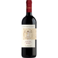 Cantine Leonardo da Vinci Rosso Toscana IGT Vitruviano - - Toskana, Italien