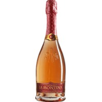 La Montina Franciacorta Rosé Extra Brut, Franciacorta DOCG, Lombardei, Schaumwein