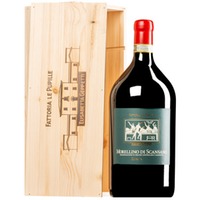 Morellino di Scansano Riserva DOCG Doppel-MAGNUM Original-Holzkiste