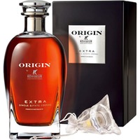 Cognac Reviseur Extra Origin Carafe Wood Box