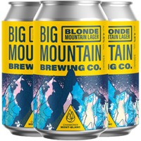 Pack De 3 Bières - Blonde Mountain Lager - Brauerei Big Mountain - 33 Cl X 3