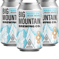 Pack De 3 Bières - Blonde Alkoholfrei Nano Ipa - Brauerei Big Mountain - 33 Cl X 3