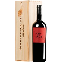 Gianfranco Fino Es Red Salento IGT Primitivo 0,75 ℓ, In Holzkiste