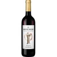 Mount Olymp Merlot-Mavroudi, Wein aus Griechenland, Peloponnes, 2025, Rotwein