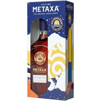 Metaxa 12 Stern Brandy + Beanie