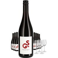GS Grenache-Syrah + 4 Gläser