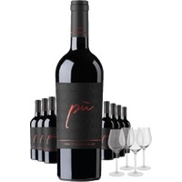 Piu Primitivo + 4 Gläser