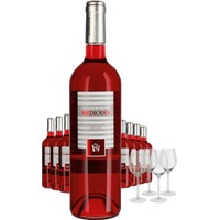 Mediodia Rosado + 4 Gläser