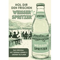 Thomas Lehner Weisser Spritzer Hohlkammerplatte DIN A1 Plakat