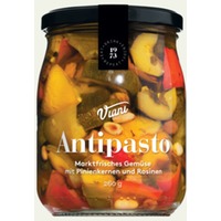 Antipasto Marktfrisches Gemüse mit Pinienkernen und Rosinen