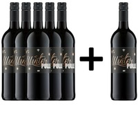 5+1 Winterpulle rot alkoholfrei lieblich 1,0 L - Andres am Lilienthal