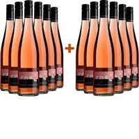 6+6 Paket Cuvée Rosé trocken - Weingut Langenwalter