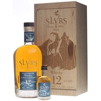 (266,53€/1l) Slyrs Bavarian Single Malt 12 Jahre Ice Wine Cask Finish im Eichenholzblock 0,75 Liter 43 % Vol
