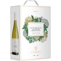 Chavin Sauvignon Blanc Cuvée, Côtes de Gascogne IGP, Bag in Box, 3,0 L, Südwestfrankreich, 2025, Weißwein