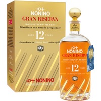 Grappa Nonino Riserva 12 Jahre Merlot invecchiata in Sherry Cask in Geschenkbox 0,7l 41% | Nonino