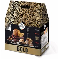 Geschenkkorb Gold/Re Regalo