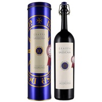 Grappa Sassicaia 50cl - Tubo Blu Serigrafato - Poli