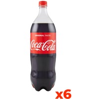 Coca Cola - Pet - Confezione lt. 1,5 x 6 Bottiglie