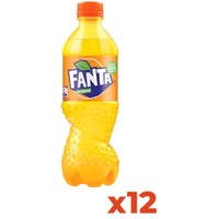 Fanta - Pet - Confezione lt. 0,45 x 12 Bottiglie