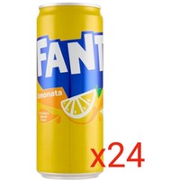 Fanta Lemon Sleek - Confezione 33cl x 24 Lattine