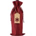 Sacchetto Regalo in Iuta Rosso 
