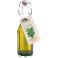 Olio Extra Vergine di Oliva Aromatizzato al Basilico - 0,25Lt - Anfosso