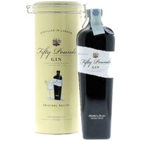 Fifty Pounds London Dry Gin - 70cl - Con Astuccio Latta