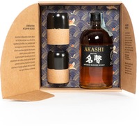 Akashi Meïsei - Special pack con 2 bicchieri "japanese style" 50cl  - Akashi White Oak Distillery