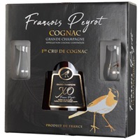 Carafe Cognac Grande Champagne X.O. - Special Pack 50cl  con due bicchieri - Peyrot