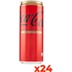 Coca Cola Zero Senza Caffeina - Confezione cl. 33 x 24 Lattine Sleek 