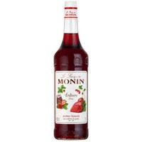 Monin Erdbeere Sirup Literflasche Glas