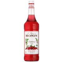 Monin Cranberry Sirup Literflasche