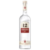 Ouzo 12   Literflasche