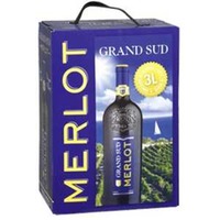 Grand Sud Merlot Rotwein trocken Bag in Box 3 l