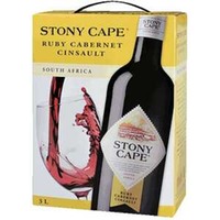 Stony Cape Ruby Cabernet - Cinsault Rotwein trocken Bag in Box 3 l