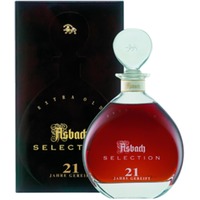 Asbach Selection 21 Jahre Glaskaraffe