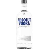Absolut Vodka Blue  schwedischer Wodka Literflasche