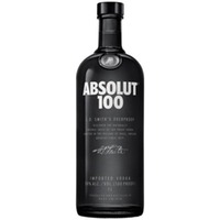 Absolut Vodka 100  schwedischer Wodka Literflasche