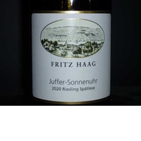 Fritz Haag Brauneberger Juffer Sonnenuhr Riesling Spätlese