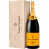 Salmanazar - Champagner Veuve Clicquot Brut Carte Jaune - Holzkiste 