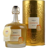 (61,29€/1l) Jacopo Poli Grappa Cleopatra Moscato Oro 0,7l 40%
