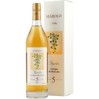 (52,71€/1l) Marolo Grappa Moscato Après 5 0,7l 42%
