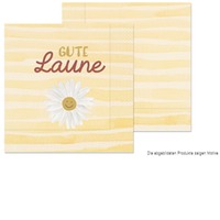 Serviette - Gute Laune - 20 Stk