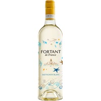 Fortant de France Sauvignon Blanc serigrafierte Sonderflasche