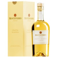 Grappa di Monteverro "3 anni" Riserva in Geschenkkarton