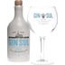 (59,98€/1l) Gin Sul 0,5 Liter 43 % Vol. Geschenkset mit Glas 