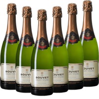 6er Vorteils-Weinpaket - Crémant Brut Blanc Excellence - Bouvet Ladubay
