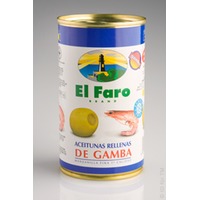 El Faro Olive grün mit Gambas